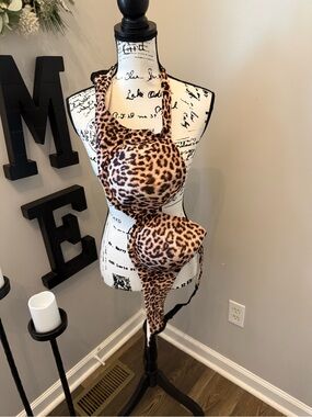 Soma 42 DD Leopard Print Bra NWOT